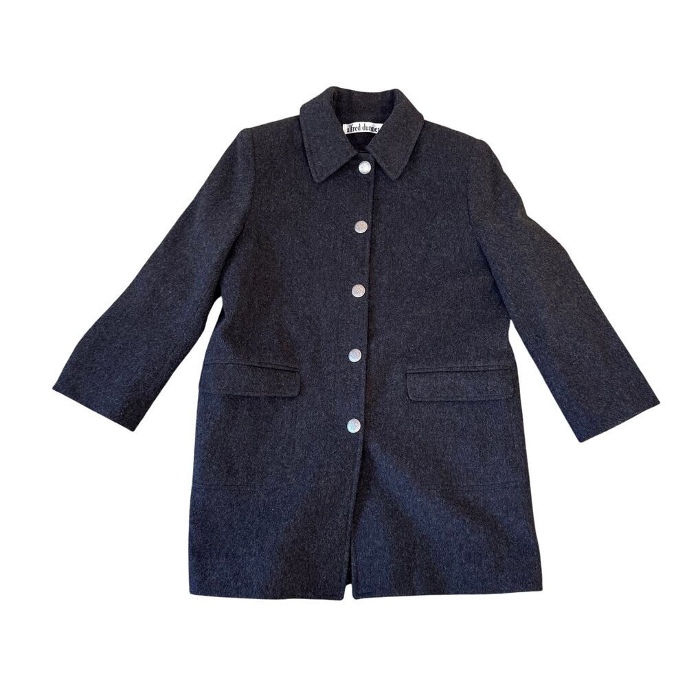 Alfred Dunner Vintage Wool Button Up Winter Coat US Women's 12